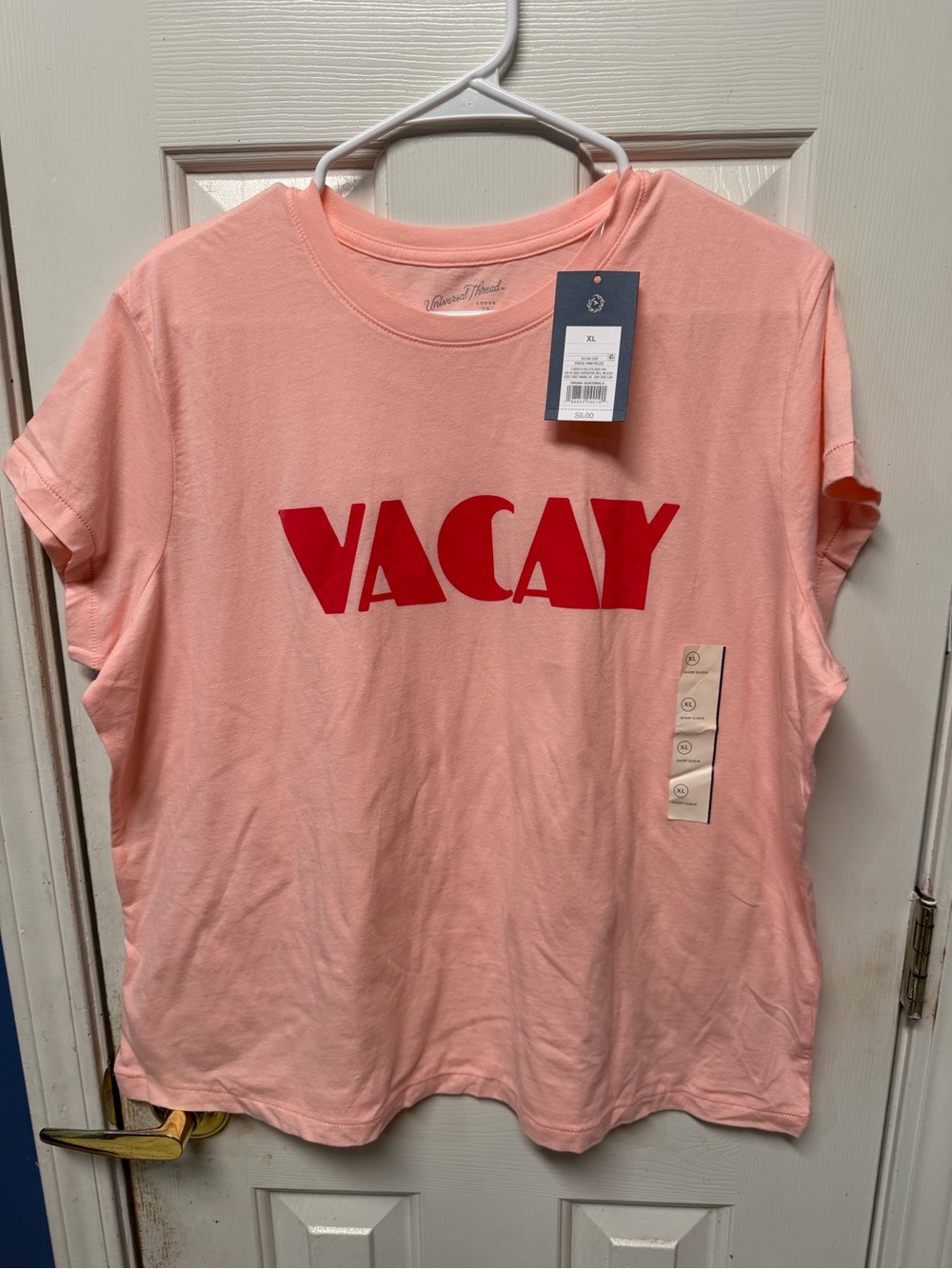 Universal Thread Pink 'VACAY' Graphic Tee plus size XL